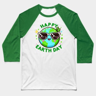 Happy earth day design Baseball T-Shirt